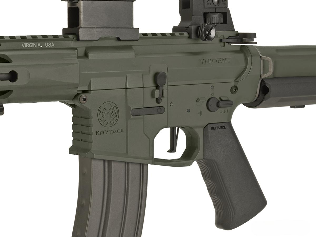 Krytac Full Metal Trident MKII PDW Airsoft AEG Rifle (Color: Foliage Green)