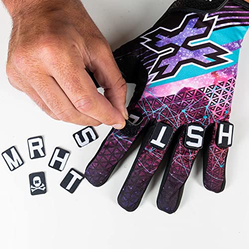 HK Army Freeline Knucklez Custom Paintball Gloves-Galaxy-XL Used