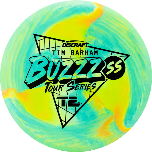 Discraft 2022 Tim Barham Swirl ESP Buzzz SS Midrange Golf Disc