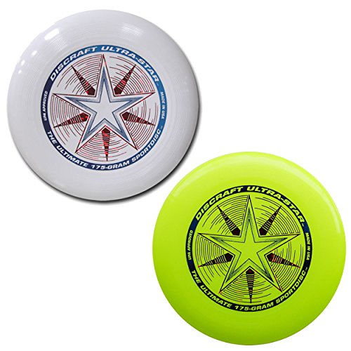 Discraft 175 Gram Ultra Star Sport Disc - 2 Pack
