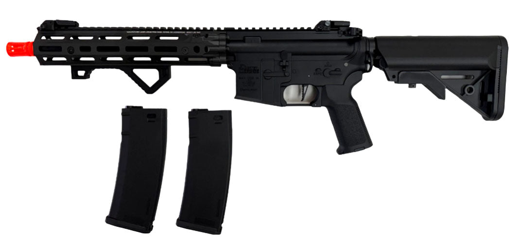EMG xDanielDefense EDGE Series SA RISIII ETU Airsoft AEG Rifle(Steel Grey/10.5")