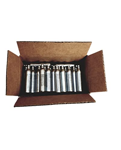 3Skull 12 Gram CO2 Premium Cartridges for Paintball and Airsoft - 10 Pack