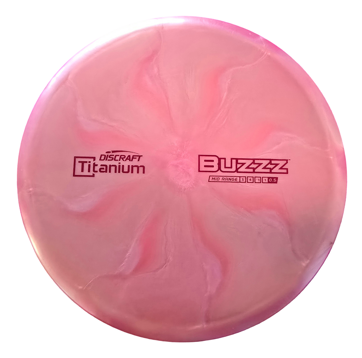 Discraft Swirl TI Buzzz 177+ Gram Mid-Range Disc Golf Disc