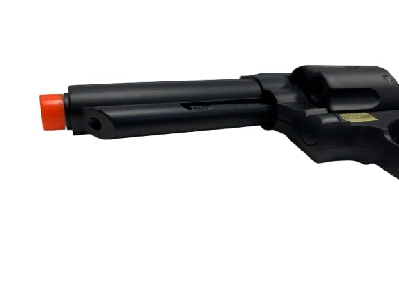 Valken Infinity 357 Airsoft Revolver Pistol w/ 6 Cartridges - Green Gas Gun in Black