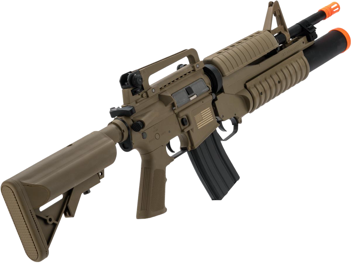 Matrix Sportsline M4 AEG w/ G3 Micro-Switch and M203 Launcher