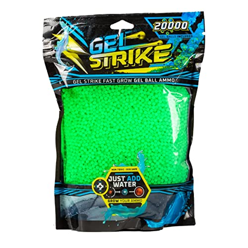 Gel Strike Gel Balls Pro Formula - 20K Count - Glow Green