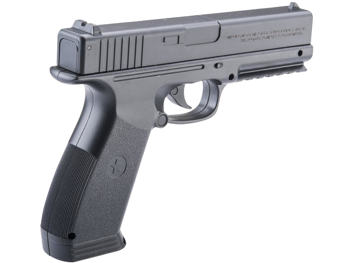 Matrix Predator Target 4.5mm CO2 Airgun Air Pistol (Color: Black / Gun Only)