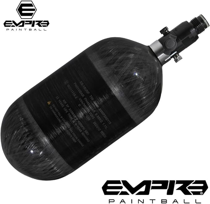 Empire Paintball MEGA LITE 68/4500 Carbon Fiber Compressed Air HPA Tank