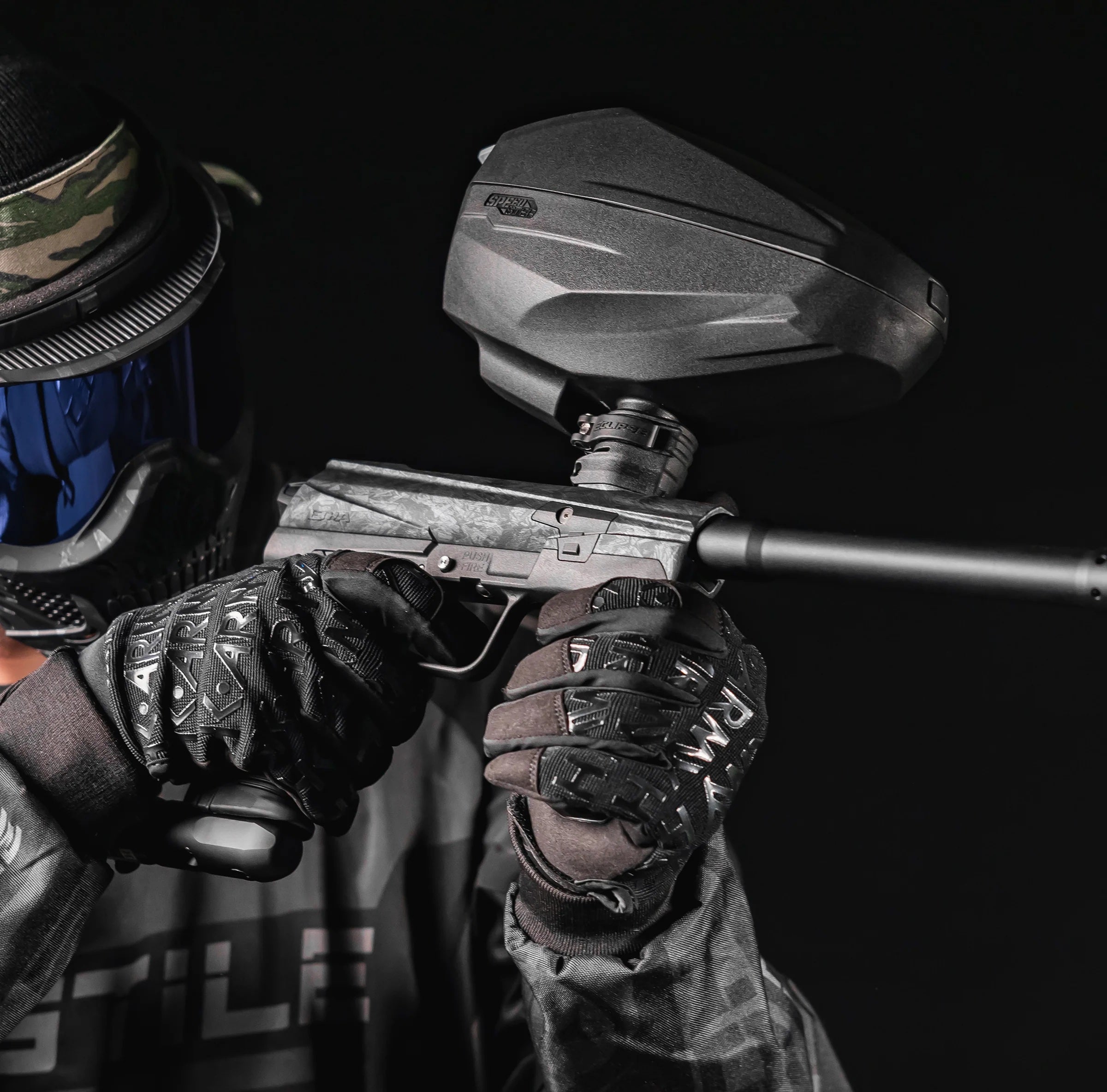 HK ARMY EMEK Paintball Marker - Shrapnel