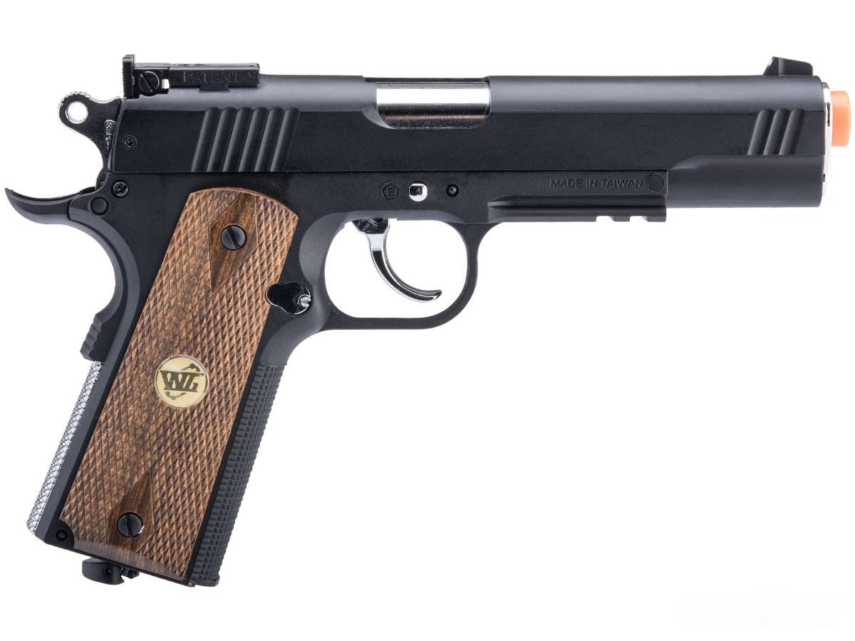 500 fps new full metal wg airsoft m 1911 gas co2 hand gun pistol