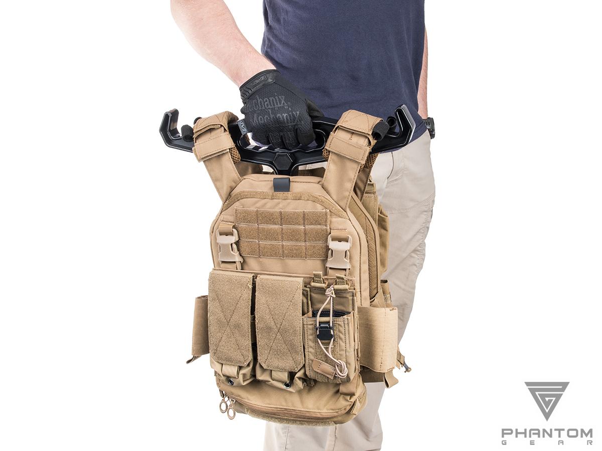 EMG Battle Wall "I-Beam" Modular Gear Hangers (Color: Coyote Tan / 2-Pack)