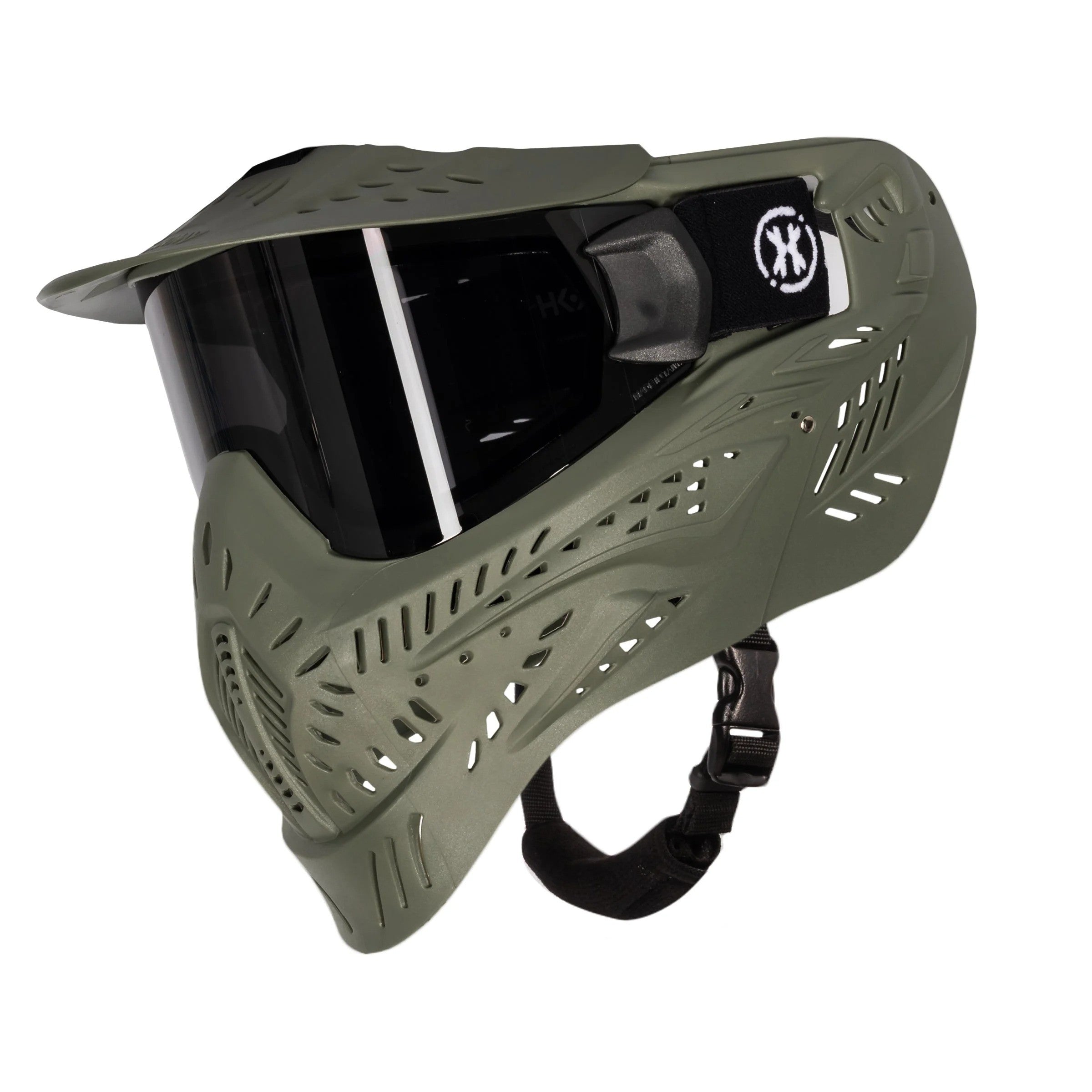 HSTL Goggle Olive with Smoke Lens