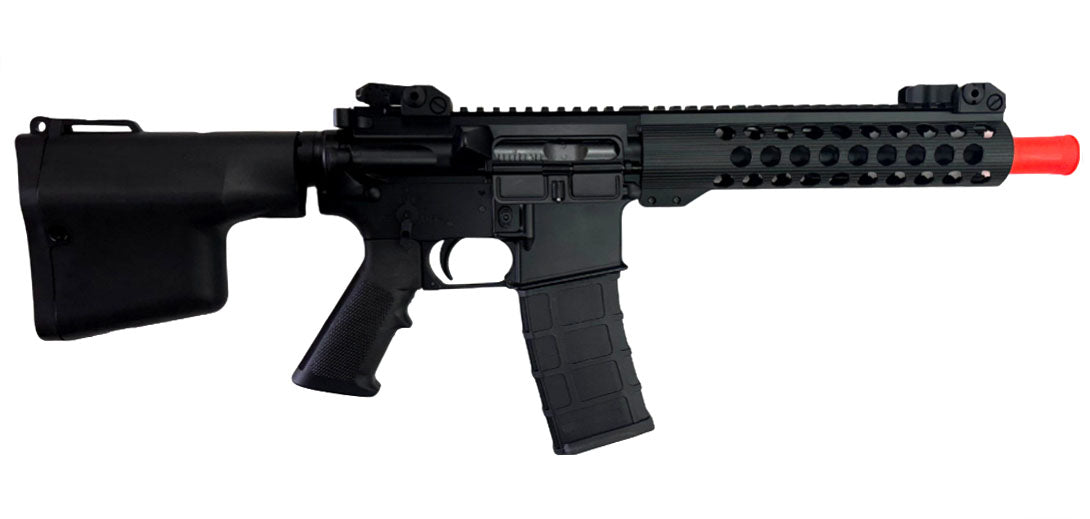 Matrix Troy Industries Lic M4 Gas Blowback Airsoft Rifle by Golden Eagle(9")
