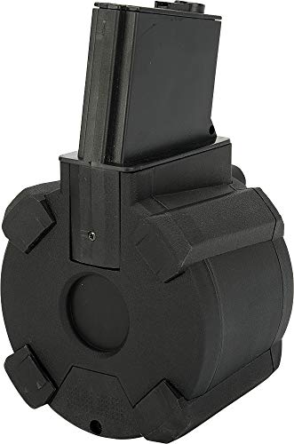 Evike Airsoft - Matrix 1500 Round M4 Sound Control Electric Drum Magazine