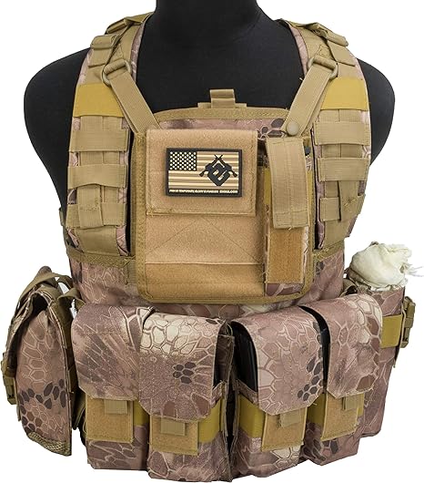 Evike Matrix Special Operations RRV Style Airsoft Chest Rig (Arid Serpent) - V2