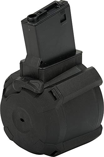 Evike Airsoft - Matrix 1500 Round M4 Sound Control Electric Drum Magazine