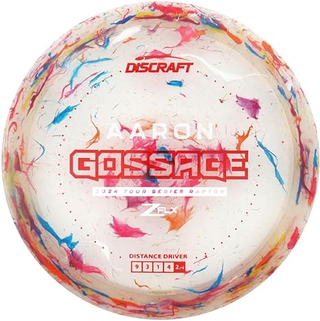 Discraft LE 2024 Tour Series Aaron Gossage Jawbreaker Z FLX Raptor Golf Disc