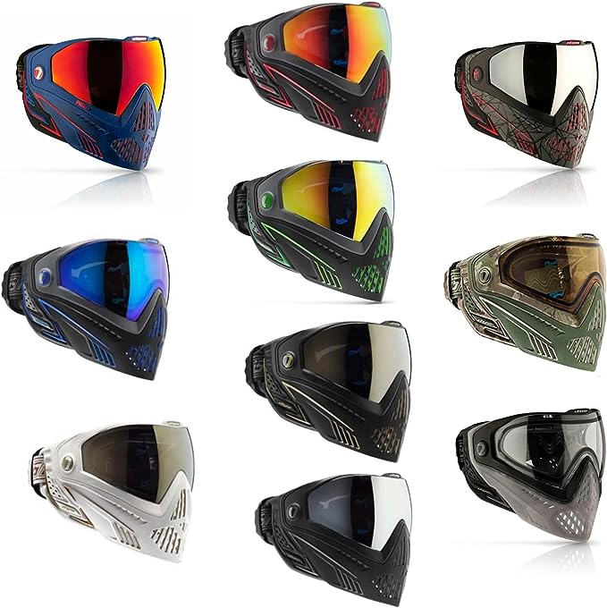 Dye I5 Thermal Paintball Mask Goggles with GSR Pro Strap - Russian Legion