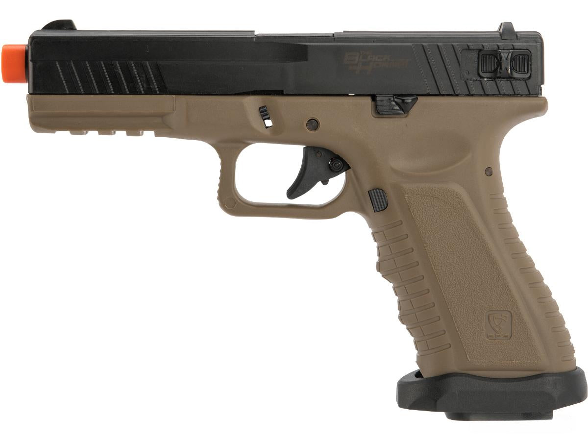 APS XTP Black Hornet Full Auto Co2 Powered Airsoft Pistol with Polymer Slide