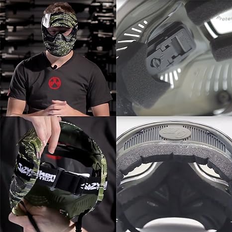 Evike Valken Annex MI-3 Airsoft Paintball Face Mask - ANSI Rated