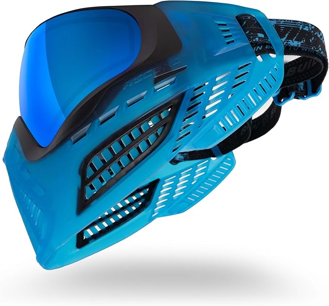 Virtue VIO Ascend SE Thermal Paintball Goggles/Masks (Black Cyan)