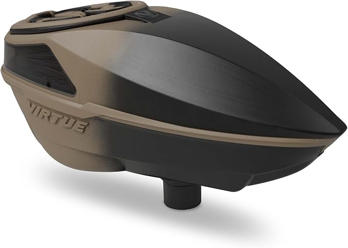 VIRTUE Spire V Loader Fade Desert Black Loader Paintball Hopper 230 Rds CrownSF