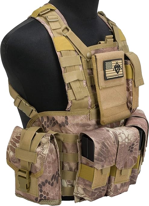 Evike Matrix Special Operations RRV Style Airsoft Chest Rig (Arid Serpent) - V2