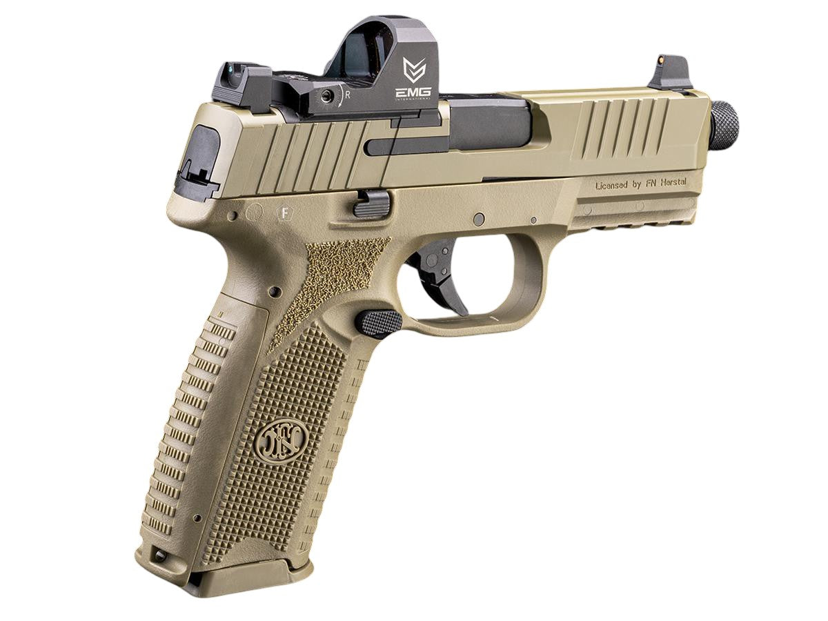 EMG FN® 509 Gas Blowback Airsoft GBB Pistol (Color: Flat Dark Earth)