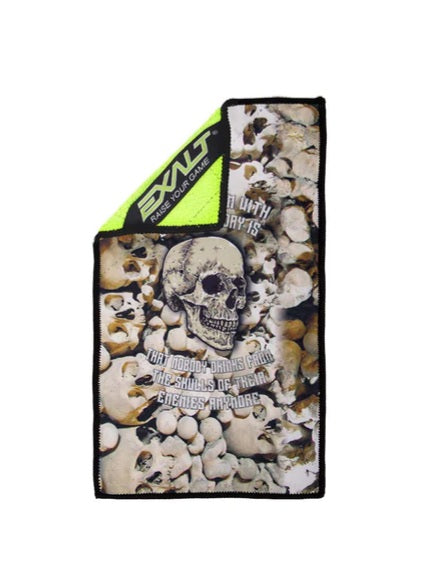 Exalt Paintball Small Microfiber Goggle Cloth - Skulls of Enemies