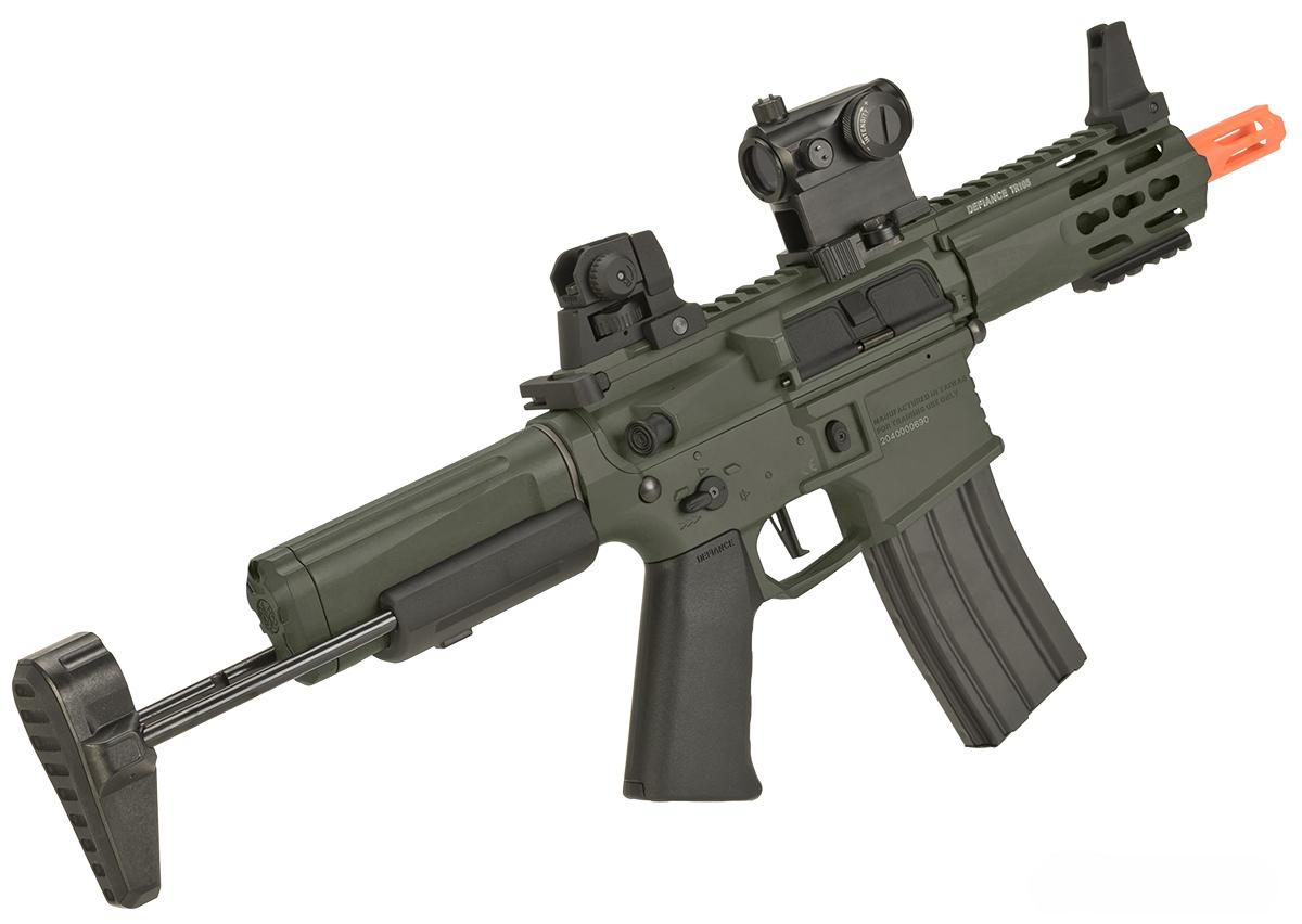 Krytac Full Metal Trident MKII PDW Airsoft AEG Rifle (Color: Foliage Green)
