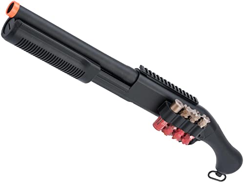 Evike M870 3-Round Burst Multi-Shot Shell Airsoft Shotgun AOW-A Standard Black
