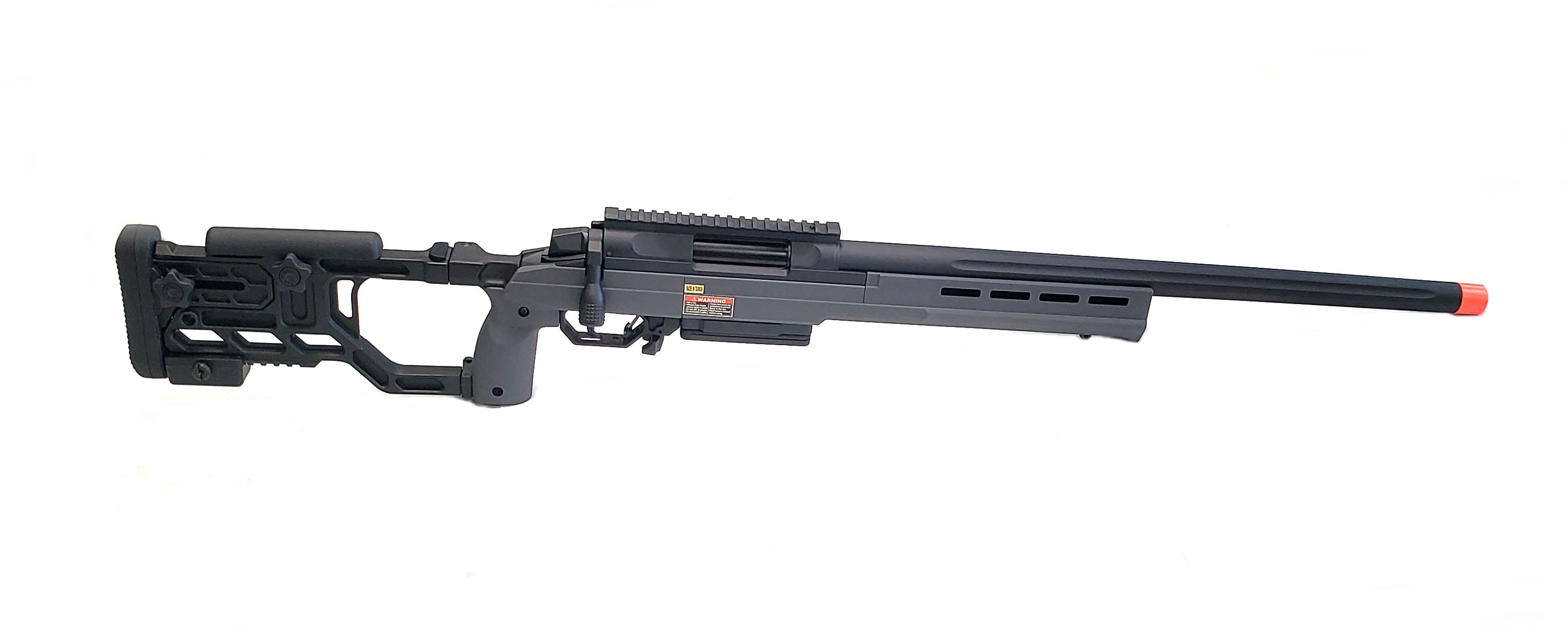 EMG Helios EV03 Tactical Bolt Action Airsoft Rifle by ARES Urban Grey