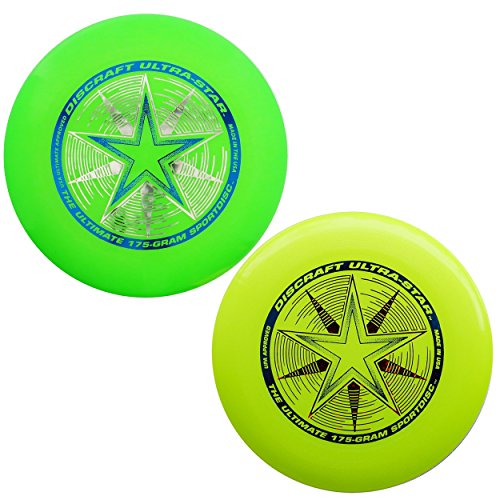 Discraft 175 Gram Ultra Star Sport Disc - 2 Pack