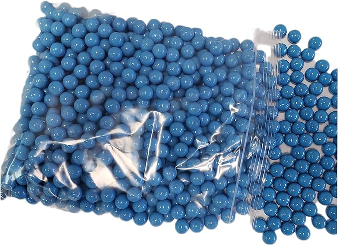 3Skull .43 Caliber Premium Paintballs 500ct Umarex T4E Paintball Pistols - Blue