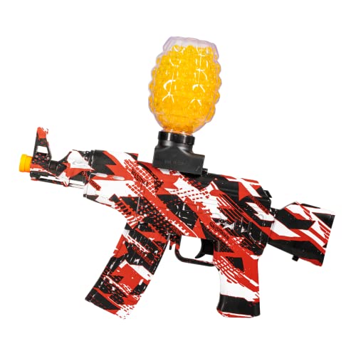 Gel Strike Rapid Blaster Apex (Red) Gel Ball Blaster Shoots Eco-Friendly Gel Balls - Backyard Fun and Outdoor Games Ages 12+