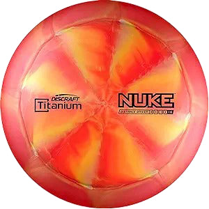 Discraft Swirl TI Nuke 173-174 Gram Distance Driver Disc Golf Disc