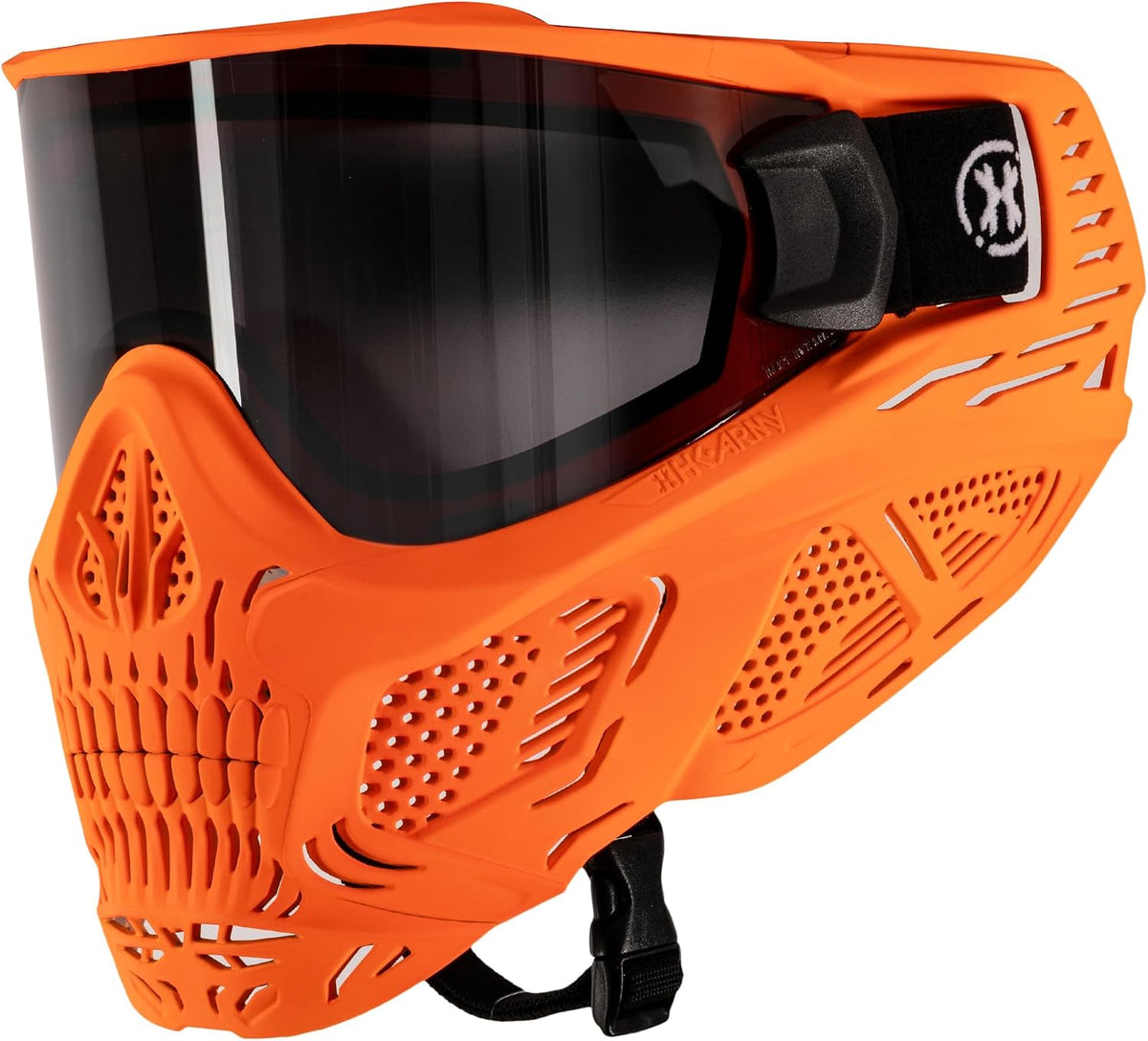 HK Army HSTL Skull Paintball Goggle / Airsoft Mask (, Neon Orange)