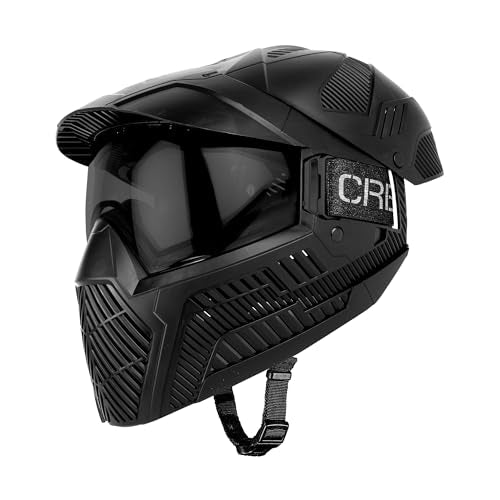 CRBN Paintball OPR Goggle Full-Coverage Black - Ultimate Protection - Carbon Paintball