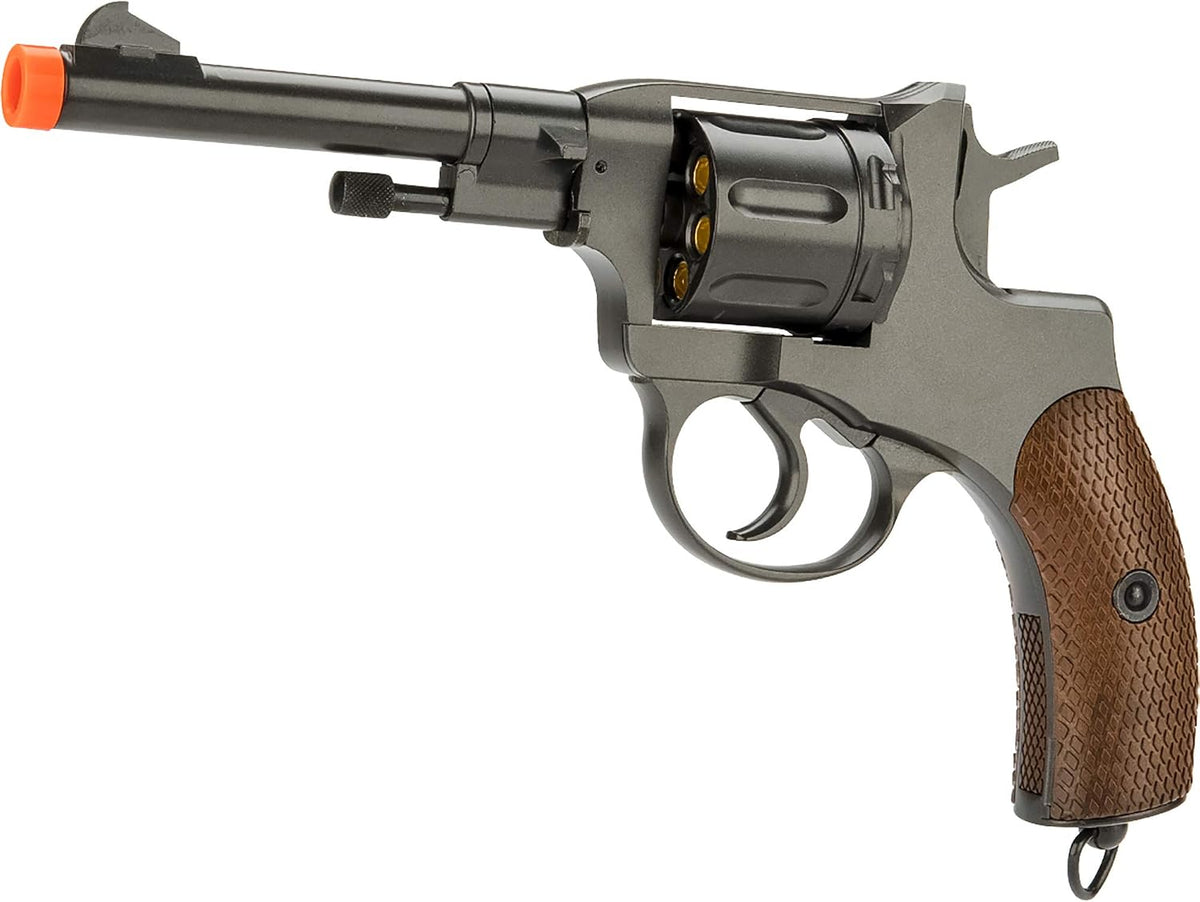 Evike Airsoft - WinGun Nagant M1895 Airsoft CO2 Revolver