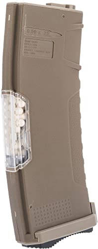 EvikeAirsoft-BAMF GEN2 450rdHi-CapFlashMag forAirsoftM4/M16AEGRifles(Tan/Single)