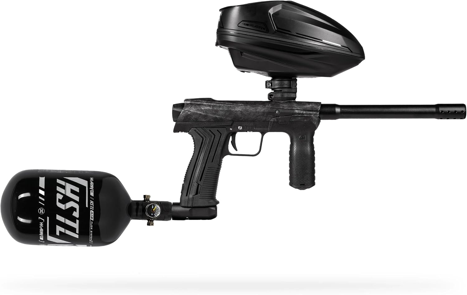HK ARMY EMEK Paintball Marker Sonic Loader 68ci Tank Kit Shrapnel