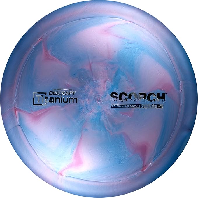 Discraft Swirl TI Scorch 160-166 Gram Distance Driver Disc Golf Disc