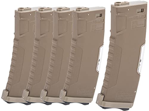 Evike Airsoft - BAMF GEN2 Polymer 190rd Mid-Cap Mag for Airsoft M4/M16 Series AEG Rifles
