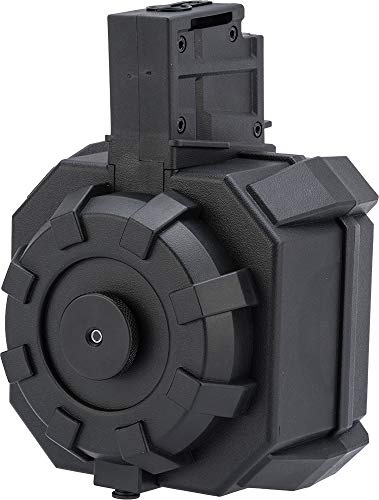 Evike Angel Custom 2000 Round Blok Firestorm Airsoft AEG Drum Flashmag