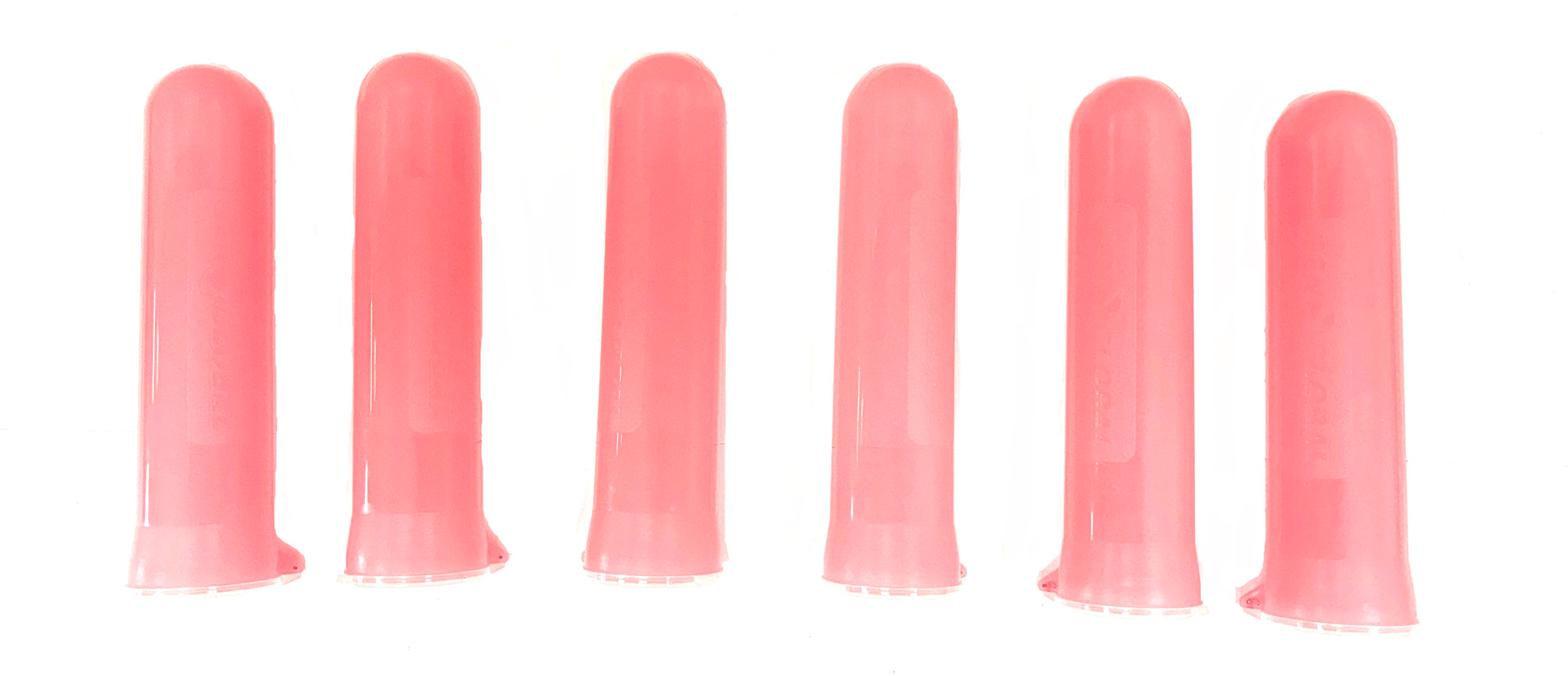 3Skull Pink Heavy Duty 140rd Paintball Pods - 6 Pack
