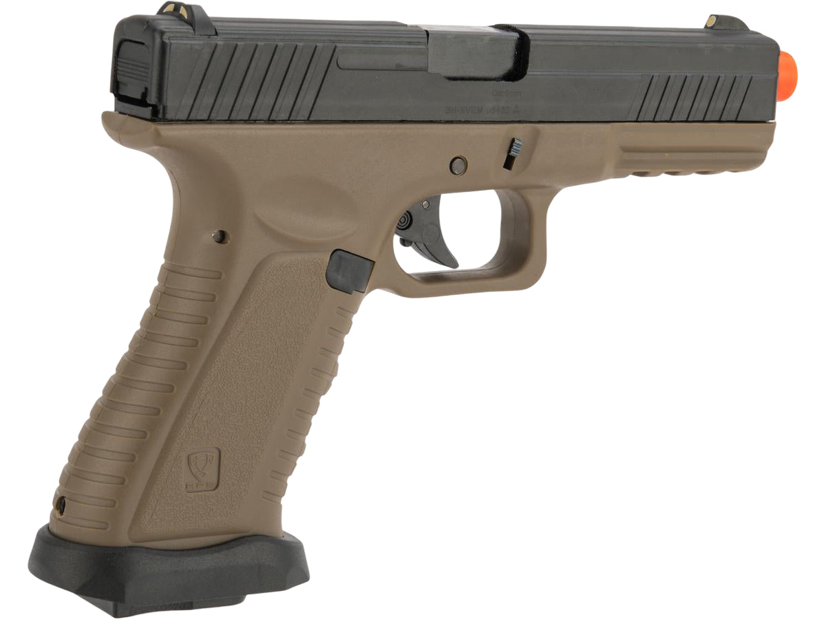 APS XTP Black Hornet Full Auto Co2 Powered Airsoft Pistol with Polymer Slide