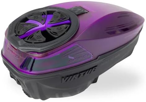 VIRTUE Spire V Loader Dust Crystal (Purple Black) Paintball Hopper 230 Round LE