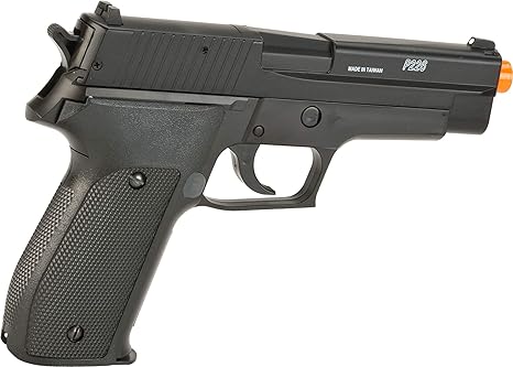Evike Swiss Arms 226 Collector's Edition Airsoft BB Spring Powered (Black)