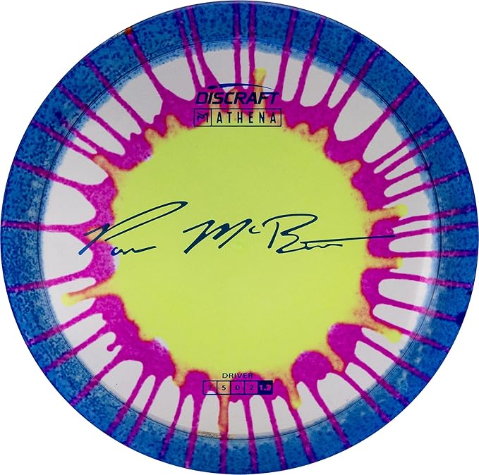 Discraft Paul McBeth Z Fly Dye Athena 173-174 Gram Driver Golf Disc