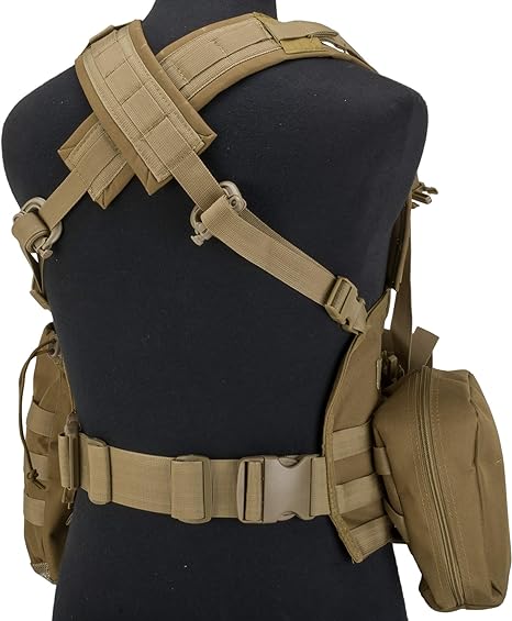 Evike Matrix Special Operations RRV Style Airsoft Chest Rig (Coyote) - V1